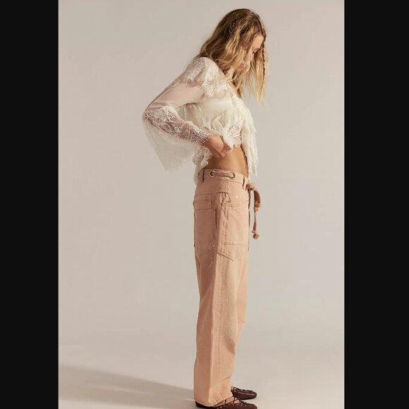 We The Free Moxie Pull-On Barrel Jeans - Picture 3 of 4